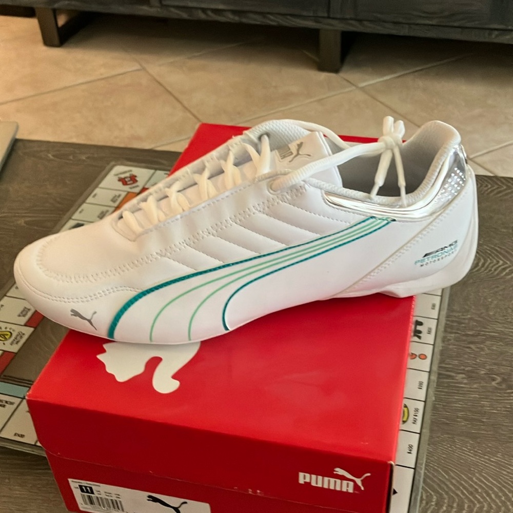 Puma future kart cat sneakers us 11 Mercedes amg